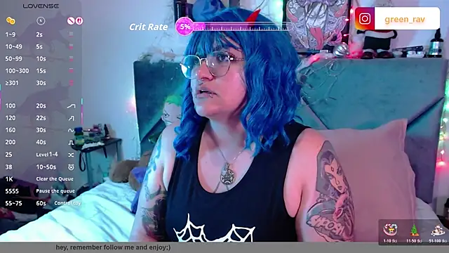 XxGreenGoodxX online show from 21, 12, 2025