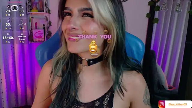 blue kitten online show from 10, 1, 2026