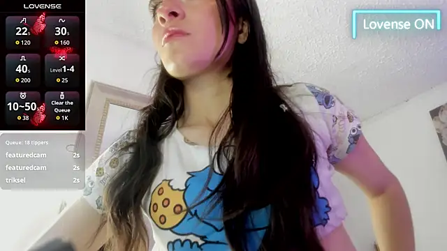 Jade rey  online show from 25, 11, 2025