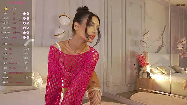 Snapshot of AdoraCortes chatting on 17, 10, 2025 AdoraCortes online show from 17, 10, 2025