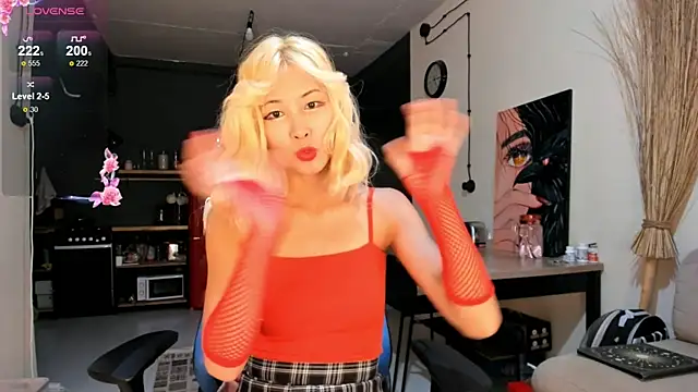 Snapshot of Korean_blink chatting on 25, 9, 2025 Korean blink online show from 25, 9, 2025