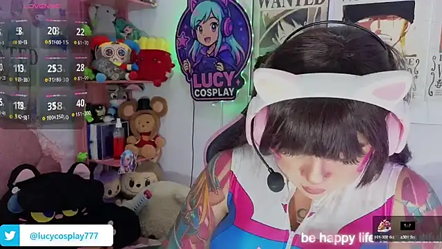 Lucycosplay777 online show from 10, 6, 2026
