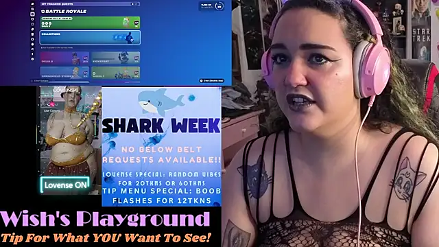 Snapshot of nevermakeawish chatting on 7, 11, 2025 nevermakeawish online show from 7, 11, 2025