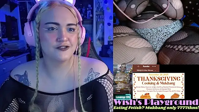 Snapshot of nevermakeawish chatting on 18, 11, 2025 nevermakeawish online show from 18, 11, 2025