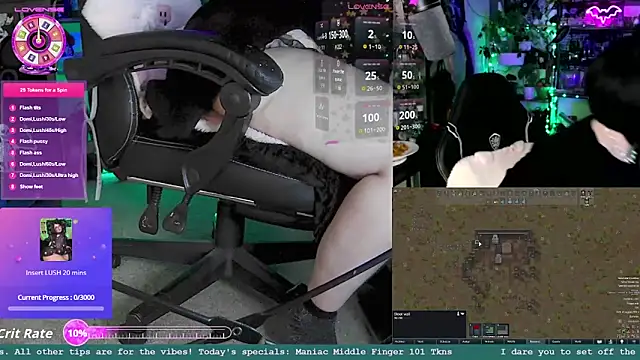 Snapshot of LadyMarzanna chatting on 10, 10, 2025 LadyMarzanna online show from 10, 10, 2025