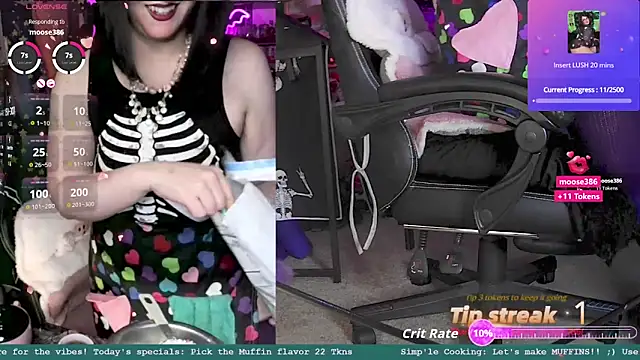 Snapshot of LadyMarzanna chatting on 25, 10, 2025 LadyMarzanna online show from 25, 10, 2025