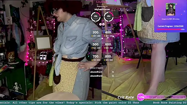 Snapshot of LadyMarzanna chatting on 26, 10, 2025 LadyMarzanna online show from 26, 10, 2025