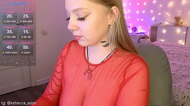 RebeccaAster online show from 20, 2, 2026