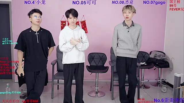 Beautifulboys-777 online show from 28, 2, 2026