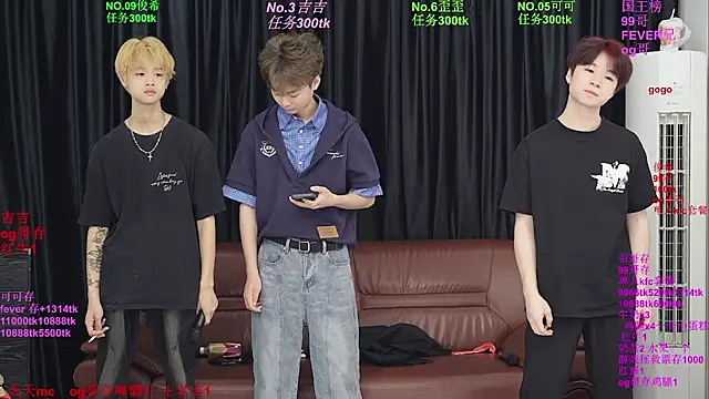 Beautifulboys-777 online show from 24, 5, 2026
