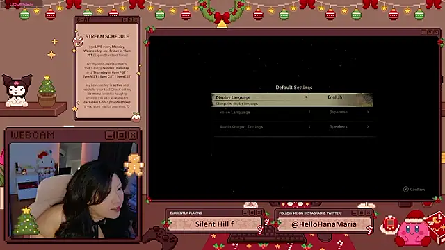 Snapshot of HanaMaria chatting on 26, 11, 2025 HanaMaria online show from 26, 11, 2025