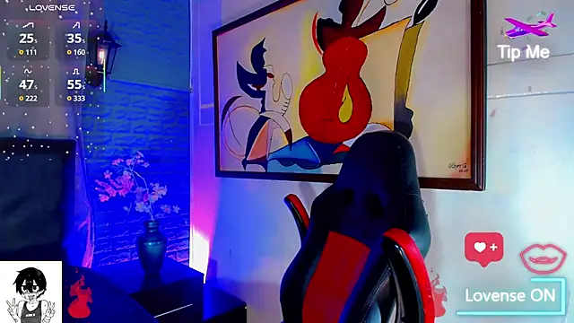 Cristal Villael online show from 10, 9, 2025