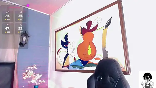 Cristal Villael online show from 18, 9, 2025