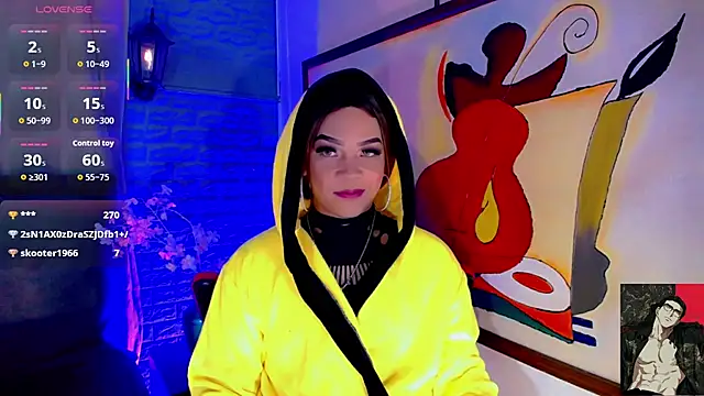 Cristal Villael online show from 28, 9, 2025