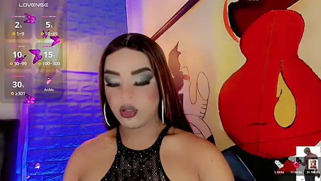 Cristal Villael online show from 10, 1, 2026