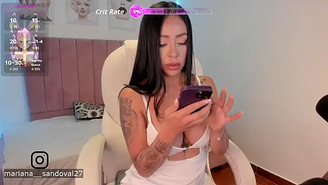 Snapshot of MarianaSandoval27 chatting on 1, 10, 2025 MarianaSandoval27 online show from 1, 10, 2025