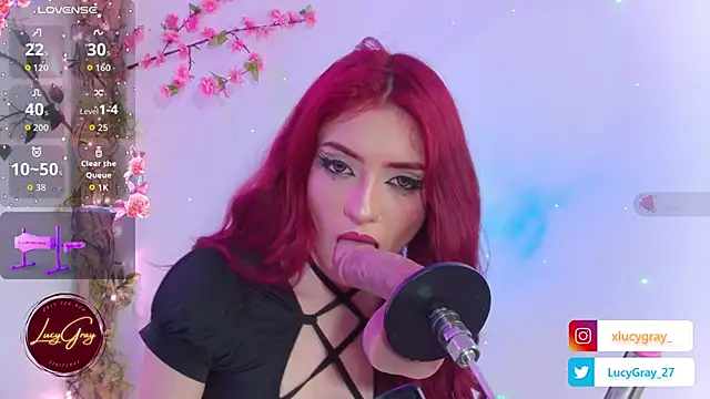 Snapshot of LucyGray chatting on 14, 9, 2025 LucyGray online show from 14, 9, 2025