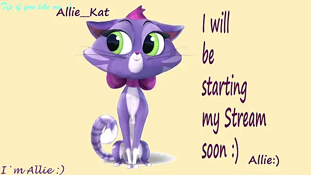 Snapshot of Allie_Kat chatting on 23, 5, 2026 Allie Kat online show from 23, 5, 2026