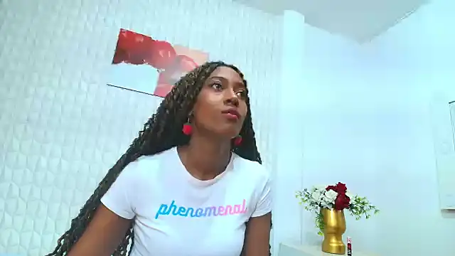 Snapshot of GhanimaBrooks chatting on 14, 10, 2025 GhanimaBrooks online show from 14, 10, 2025