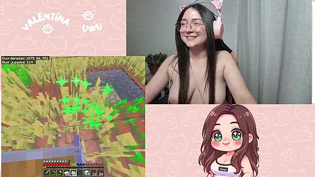 Snapshot of valentinauwu chatting on 2, 3, 2026 valentinauwu online show from 2, 3, 2026