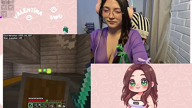 Snapshot of valentinauwu chatting on 13, 3, 2026 valentinauwu online show from 13, 3, 2026