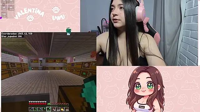 Snapshot of valentinauwu chatting on 24, 3, 2026 valentinauwu online show from 24, 3, 2026