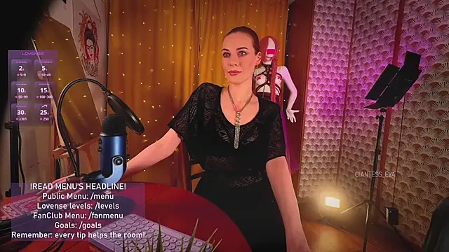 Snapshot of Giantess_Eva chatting on 19, 4, 2026 Giantess Eva online show from 19, 4, 2026