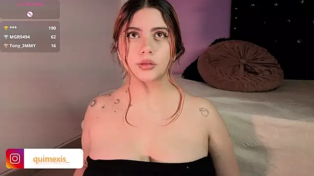 Snapshot of Quimexis chatting on 20, 10, 2025 Quimexis online show from 20, 10, 2025