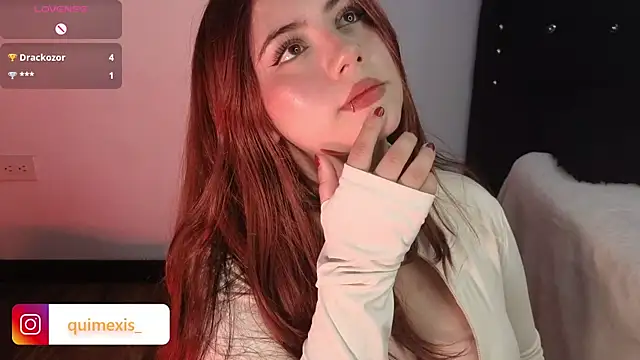 Snapshot of Quimexis chatting on 1, 12, 2025 Quimexis online show from 1, 12, 2025