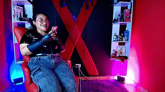 Miss and submissive2 online show from 5, 12, 2025