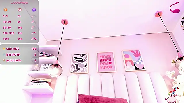 Isabella  gonzalez  online show from 19, 11, 2025