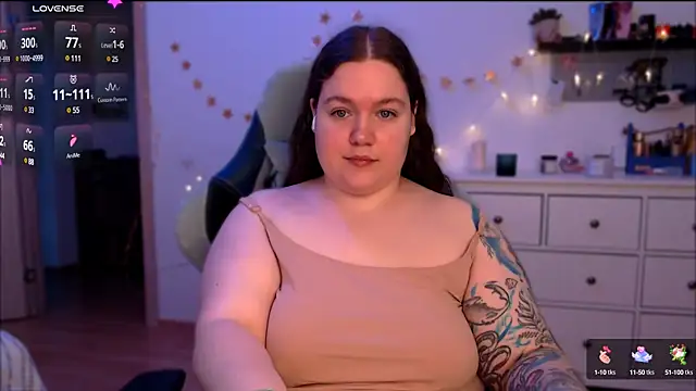 SummerTina online show from 18, 1, 2025