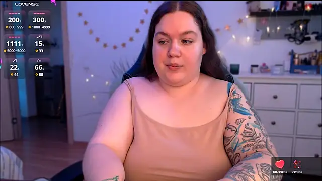 SummerTina online show from 18, 1, 2025