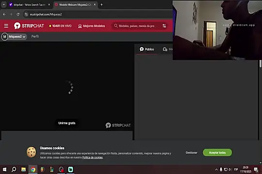 Snapshot of Miqueas2 chatting on 17, 10, 2025 Miqueas2 online show from 17, 10, 2025