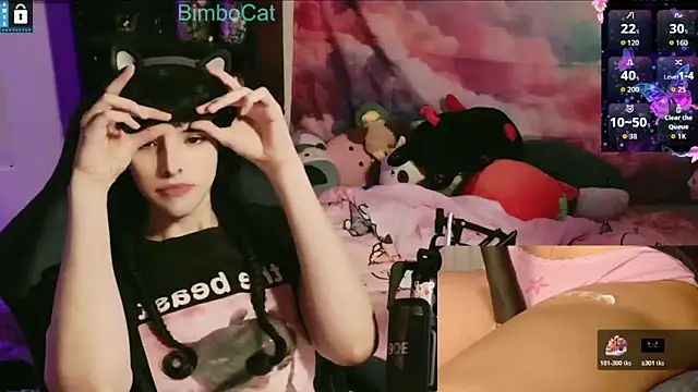 Snapshot of BimboCat chatting on 1, 12, 2025 BimboCat online show from 1, 12, 2025