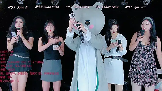 Snapshot of YB-001 chatting on 21, 11, 2025 YB-001 online show from 21, 11, 2025