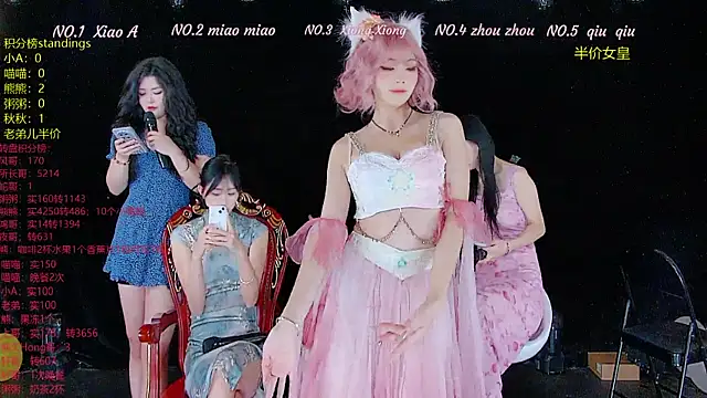 Snapshot of YB-001 chatting on 29, 11, 2025 YB-001 online show from 29, 11, 2025