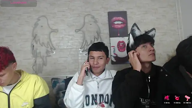 axel milo kairo and noa online show from 22, 11, 2025