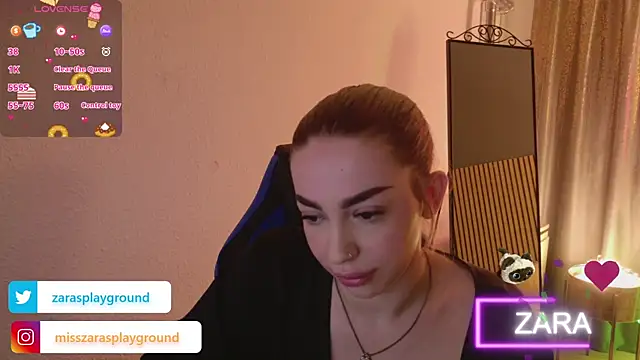 Snapshot of ZarasPlayground chatting on 25, 4, 2026 ZarasPlayground online show from 25, 4, 2026