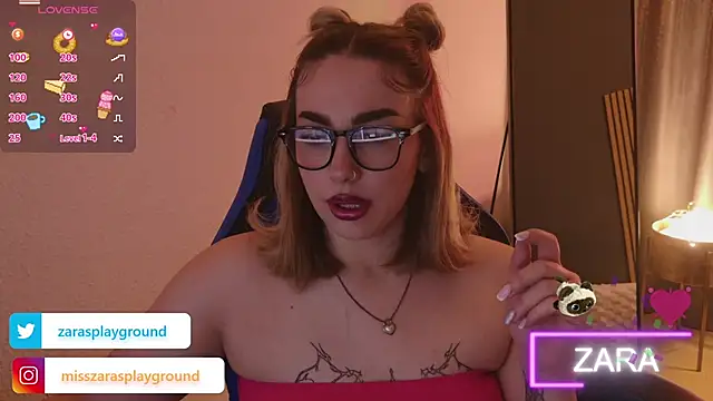 Snapshot of ZarasPlayground chatting on 27, 4, 2026 ZarasPlayground online show from 27, 4, 2026