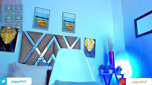   Miguel7w7 online show from 17, 12, 2025