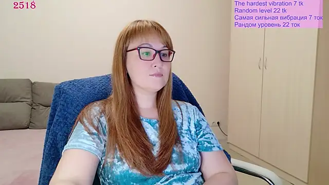 Foxy-lady online show from 14, 7, 2026