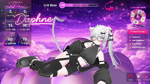 Muse Daphne online show from 27, 2, 2026