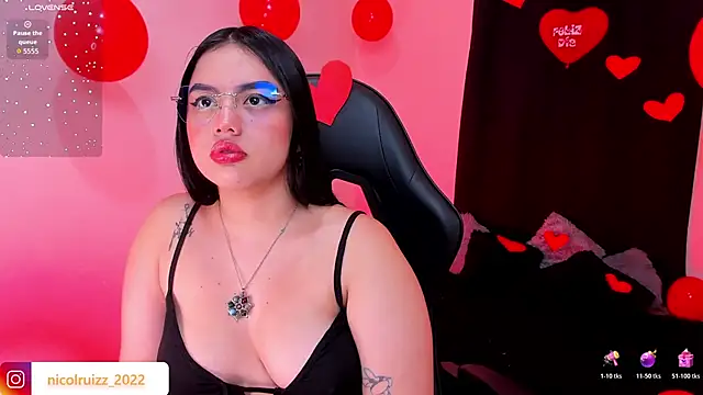 Nicolle Ruizz online show from 15, 2, 2026