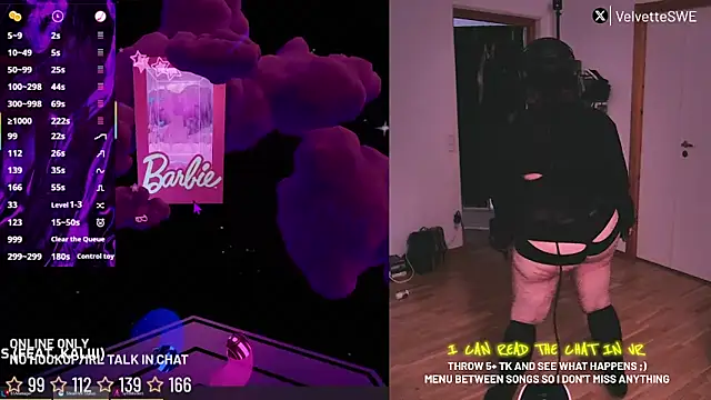 VelvetteSWE online show from 30, 6, 2026
