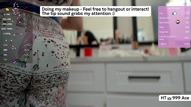 Snapshot of Vesagal chatting on 1, 6, 2026 Vesagal online show from 1, 6, 2026