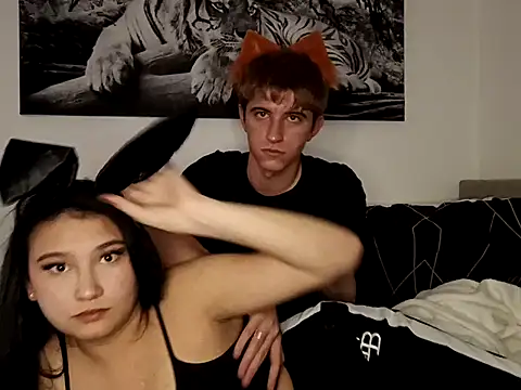 Snapshot of foxandbunny1 chatting on 8, 1, 2026 foxandbunny1 online show from 8, 1, 2026