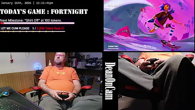 DeanonCam online show from 16, 1, 2026