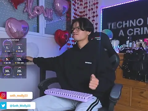 Snapshot of Seth_Molly chatting on 13, 2, 2026 Seth Molly online show from 13, 2, 2026