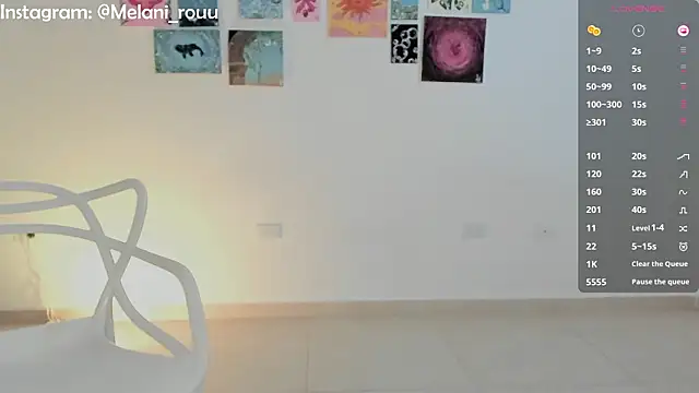 melrousses  online show from 11, 3, 2026